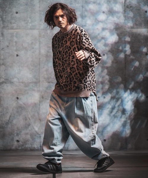 GLIMCLAP(グリムクラップ)の「mp15501-Hem-Facing Detail Jeans デニムパンツ(212-056-gla-cg)(デニムパンツ・メンズ・コバルトブルー/インディゴブルー・L/M/S)」の17枚目の写真