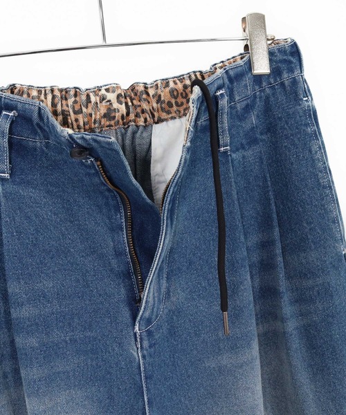 GLIMCLAP(グリムクラップ)の「mp15501-Hem-Facing Detail Jeans デニムパンツ(212-056-gla-cg)(デニムパンツ・メンズ・コバルトブルー/インディゴブルー・L/M/S)」の22枚目の写真