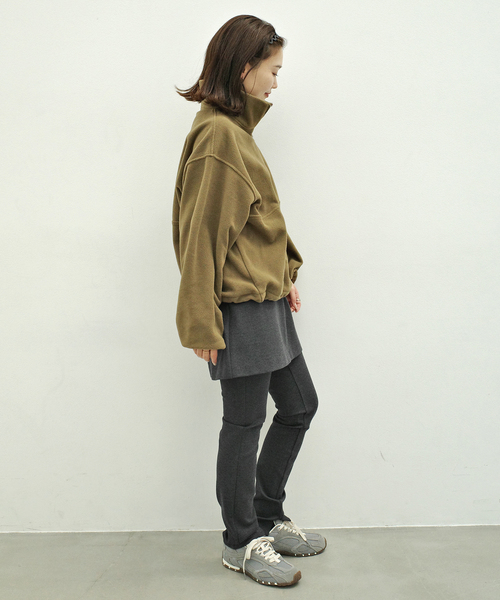 ONIT(オニット)の「Plus by ONIT/オニット SLOBE別注 レギンススカートセット 26AW-SL04 【洗濯機使用可能】(その他パンツ・レディース・ブラック/ライトグレー・FREE)」の22枚目の写真