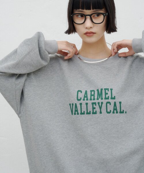 CIAOPANIC TYPY(チャオパニックティピー)の「ZOZO限定カレッジロゴプリントロングスウェット(Tシャツ/カットソー・レディース・レッド/オフホワイト/グリーン/グレー・ONE SIZE)」の1枚目の写真
