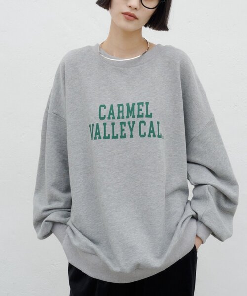 CIAOPANIC TYPY(チャオパニックティピー)の「ZOZO限定カレッジロゴプリントロングスウェット(Tシャツ/カットソー・レディース・レッド/オフホワイト/グリーン/グレー・ONE SIZE)」の11枚目の写真