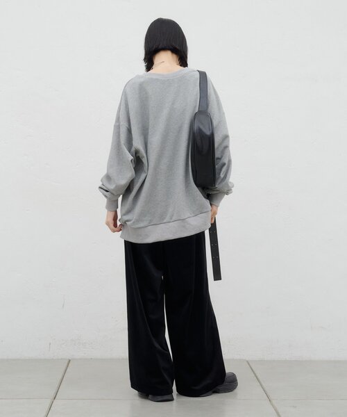 CIAOPANIC TYPY(チャオパニックティピー)の「ZOZO限定カレッジロゴプリントロングスウェット(Tシャツ/カットソー・レディース・レッド/オフホワイト/グリーン/グレー・ONE SIZE)」の5枚目の写真