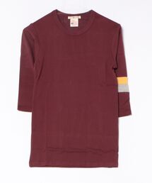 タイトフィット袖切替7分袖Ｔシャツ