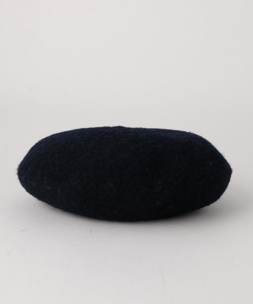 coen（コーエン）の「カラーベレー(ネイビー　ダークグレー ⇒ WEB限定カラー）（ハンチング/ベレー帽・レディース・ブラック/グレー/ダークグレー/ベージュ/ネイビー・FREE）」の8枚目の写真