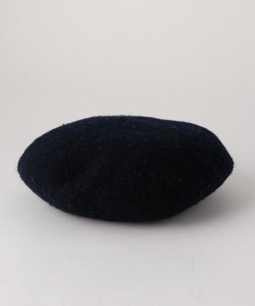 coen（コーエン）の「カラーベレー(ネイビー　ダークグレー ⇒ WEB限定カラー）（ハンチング/ベレー帽・レディース・ブラック/グレー/ダークグレー/ベージュ/ネイビー・FREE）」の9枚目の写真