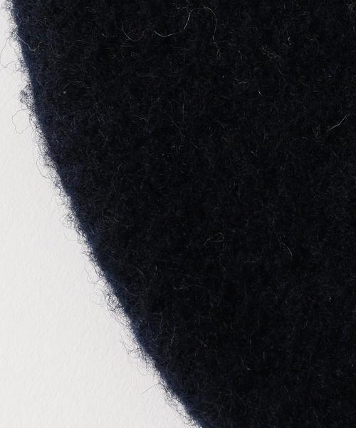 coen（コーエン）の「カラーベレー(ネイビー　ダークグレー ⇒ WEB限定カラー）（ハンチング/ベレー帽・レディース・ブラック/グレー/ダークグレー/ベージュ/ネイビー・FREE）」の17枚目の写真