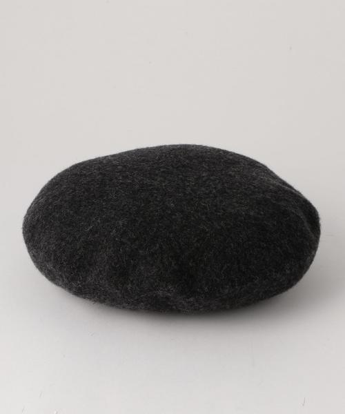 coen（コーエン）の「カラーベレー(ネイビー　ダークグレー ⇒ WEB限定カラー）（ハンチング/ベレー帽・レディース・ブラック/グレー/ダークグレー/ベージュ/ネイビー・FREE）」の21枚目の写真