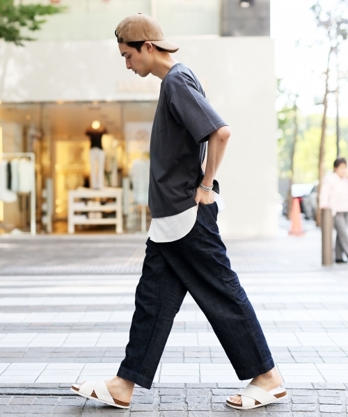 RAGEBLUE(レイジブルー)の「<コーンミルズ社製デニム使用>ワイドアンクル5ポケ/727799(デニムパンツ・メンズ・ブルー/ネイビー・LARGE/MEDIUM)」の5枚目の写真