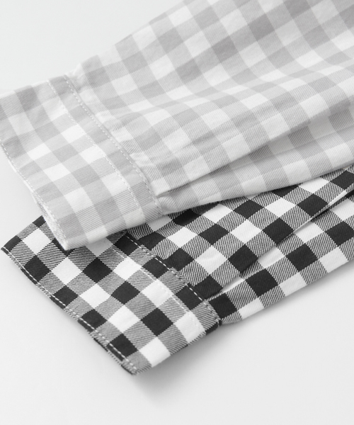 URBAN RESEARCH DOORS（アーバンリサーチドアーズ）の「FORK＆SPOON Gingham Pullover OP（ワンピース・キッズ・ブラック/グレー・135/120/90/105）」の9枚目の写真