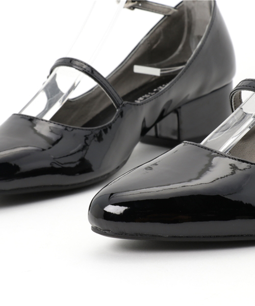 ORiental TRaffic（オリエンタルトラフィック）の「秋冬★ダブルストラップパンプス★6317（パンプス・レディース・ブラック/レッド/ベージュ・S/L/LL/M）」の10枚目の写真