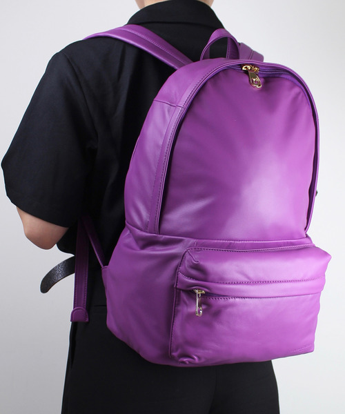 tsumori chisato CARRY（ツモリチサトキャリー）の「ライトラム　リュック（バックパック/リュック・レディース・パープル/ブラック/ホワイト/レッド/ピンク/ラベンダー/ブラウン系その他/グリーン・FREE）」の6枚目の写真