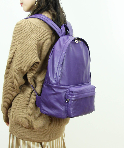 tsumori chisato CARRY（ツモリチサトキャリー）の「ライトラム　リュック（バックパック/リュック・レディース・パープル/ブラック/ホワイト/レッド/ピンク/ラベンダー/ブラウン系その他/グリーン・FREE）」の5枚目の写真