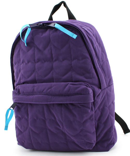 MILKFED.（ミルクフェド）の「HEART QUILTED DAY PACK（バックパック/リュック・レディース・ブラック/カーキ/パープル・ONE SIZE）」の3枚目の写真