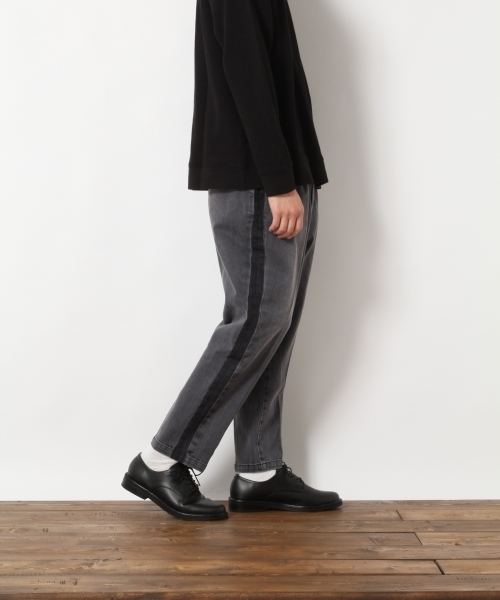 RAGEBLUE（レイジブルー）の「【コーンミルズ社製デニム使用】サイドラインワイドデニムパンツ/743427（デニムパンツ・メンズ・ブルー/グレー系その他・LARGE/MEDIUM）」の22枚目の写真