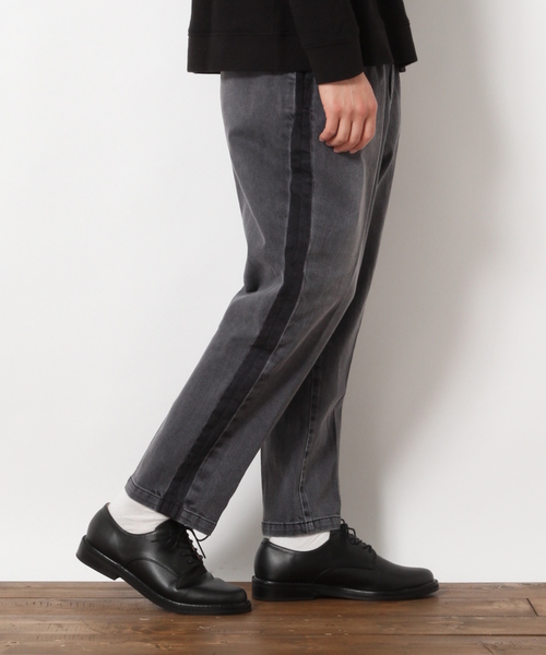 RAGEBLUE（レイジブルー）の「【コーンミルズ社製デニム使用】サイドラインワイドデニムパンツ/743427（デニムパンツ・メンズ・ブルー/グレー系その他・LARGE/MEDIUM）」の9枚目の写真