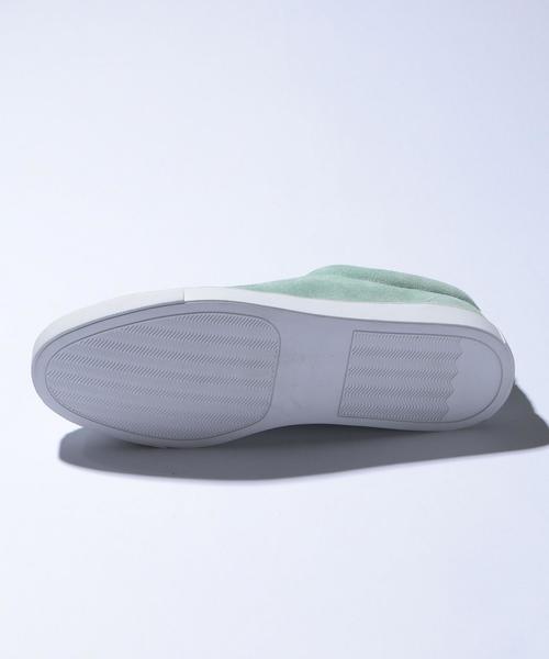 BEAUTY&YOUTH UNITED ARROWS(ビューティーアンドユースユナイテッドアローズ)の「BY レザー 7アイレット スニーカー ◆(スニーカー・メンズ・ホワイト/ブラック/ライム・10/7/8/9)」の13枚目の写真