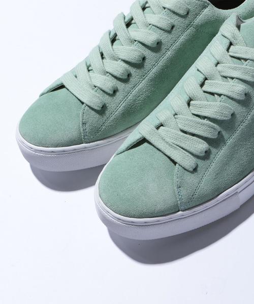 BEAUTY&YOUTH UNITED ARROWS(ビューティーアンドユースユナイテッドアローズ)の「BY レザー 7アイレット スニーカー ◆(スニーカー・メンズ・ホワイト/ブラック/ライム・10/7/8/9)」の15枚目の写真