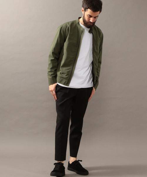 BEAUTY&YOUTH UNITED ARROWS(ビューティーアンドユースユナイテッドアローズ)の「BY レザー 7アイレット スニーカー ◆(スニーカー・メンズ・ホワイト/ブラック/ライム・10/7/8/9)」の9枚目の写真