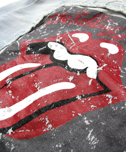 JACKROSE（ジャックローズ）の「The Rolling Stones　リメイクデニムウエスタンシャツ（シャツ/ブラウス・メンズ・サックスブルー・L/M/XL）」の5枚目の写真