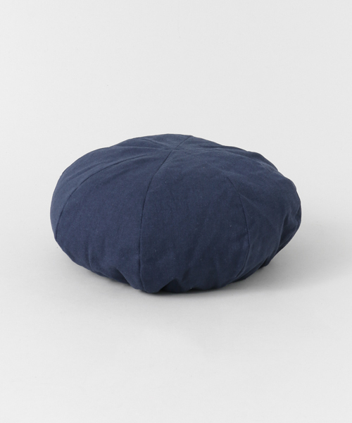 URBAN RESEARCH DOORS(アーバンリサーチドアーズ)の「リネンコットンベレー帽(ハンチング/ベレー帽・レディース・ライトベージュ/ブラック/ネイビー・ONE)」の3枚目の写真