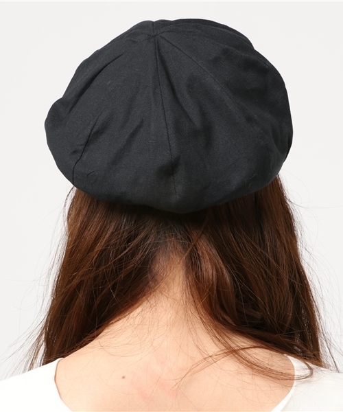 URBAN RESEARCH DOORS(アーバンリサーチドアーズ)の「リネンコットンベレー帽(ハンチング/ベレー帽・レディース・ライトベージュ/ブラック/ネイビー・ONE)」の5枚目の写真