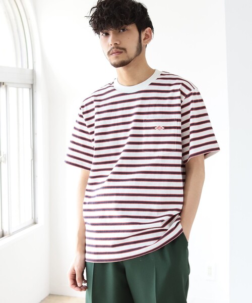 Danton ダントン の Danton Border Pocket Tee Tシャツ カットソー Wear