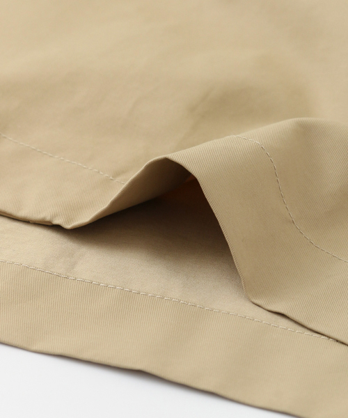 KBF+（ケービーエフプラス）の「KBF+ ノーカラーワイドカフスジャケット（その他アウター・レディース・グリーン/ベージュ/ライトベージュ・ONE）」の6枚目の写真