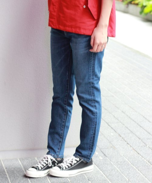 JOURNAL STANDARD relume（ジャーナルスタンダード　レリューム）の「ST/スリムダメージ#（その他パンツ・レディース・ネイビー/ブルー系その他・38/34/36/40）」の2枚目の写真