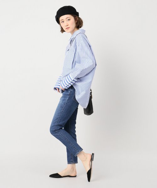 JOURNAL STANDARD relume（ジャーナルスタンダード　レリューム）の「ST/スリムダメージ#（その他パンツ・レディース・ネイビー/ブルー系その他・38/34/36/40）」の15枚目の写真