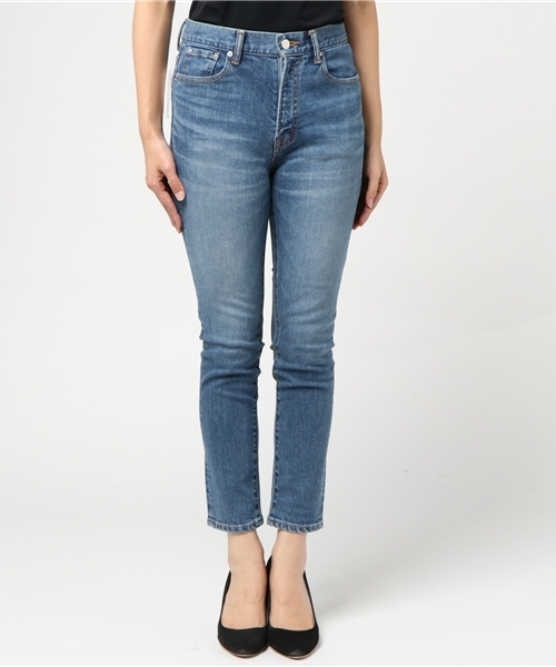 JOURNAL STANDARD relume（ジャーナルスタンダード　レリューム）の「ST/スリムダメージ#（その他パンツ・レディース・ネイビー/ブルー系その他・38/34/36/40）」の3枚目の写真