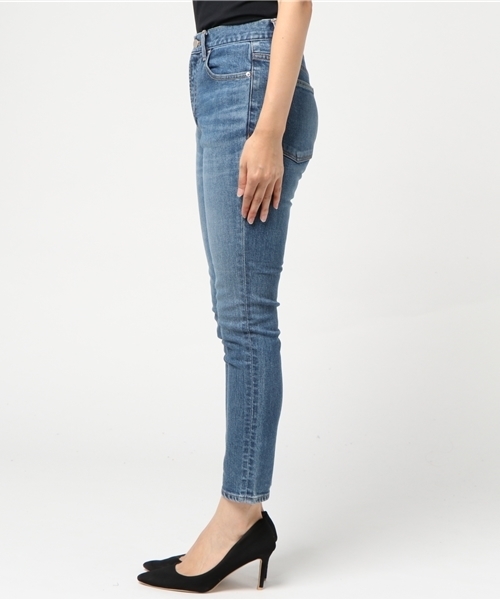JOURNAL STANDARD relume（ジャーナルスタンダード　レリューム）の「ST/スリムダメージ#（その他パンツ・レディース・ネイビー/ブルー系その他・38/34/36/40）」の4枚目の写真