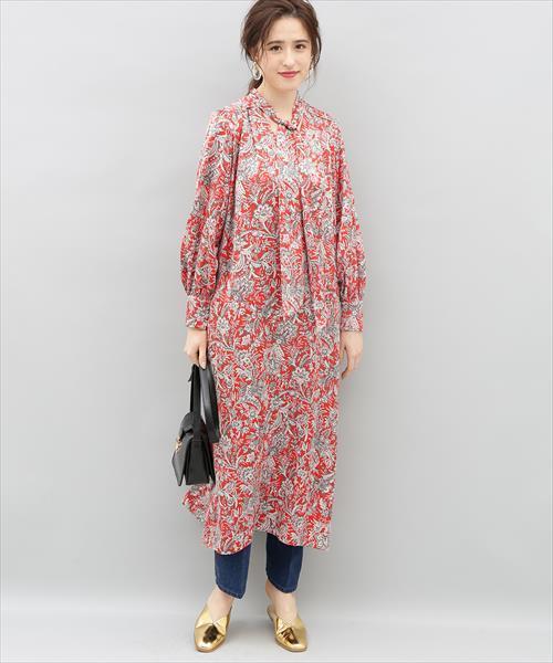 Adam Et Rope アダムエロペ の フラワーペイズリーワンピース ワンピース Wear