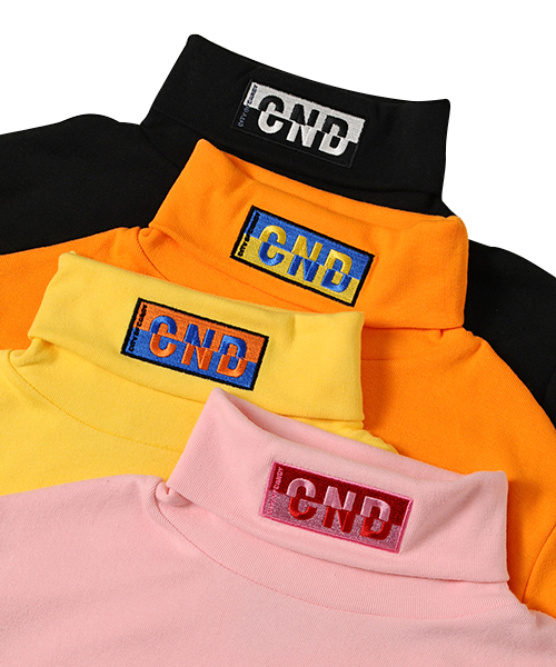 Candy Stripper(キャンディストリッパー)の「CND TURTLE トップス(Tシャツ/カットソー・レディース・ブラック/ピンク/イエロー/オレンジ/ストライプ・2)」の14枚目の写真