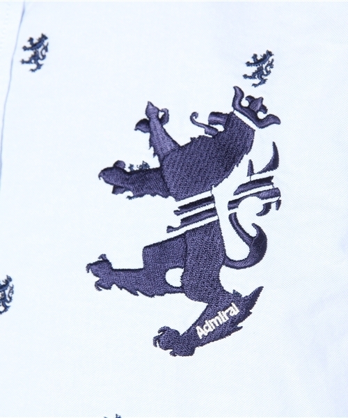 MEN'S BIGI（メンズビギ）の「アドミラル/ライオン刺繍シャツ