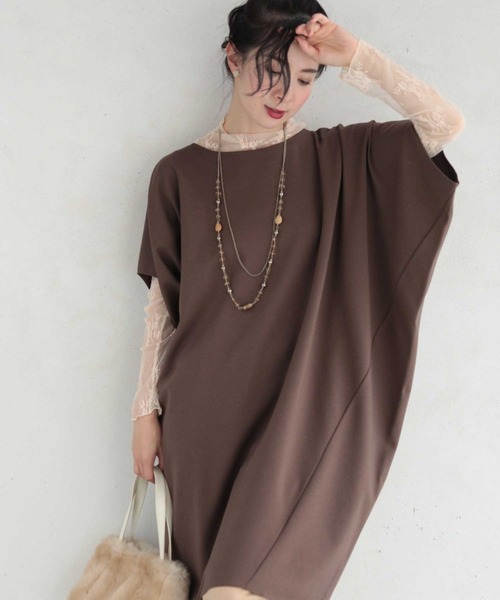 cawaii(カワイイ)の「ハイネック シアーレース刺繍トップス(シャツ/ブラウス・レディース・ベージュ/ブラック・M/XL/L)」の20枚目の写真