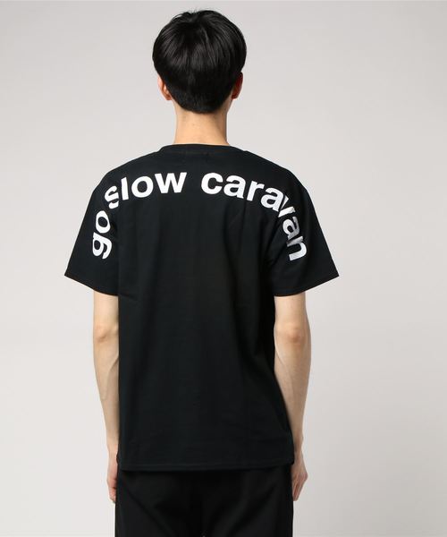 go slow caravan(ゴースローキャラバン)の「PALDIES/パルディーズ プリントTEE(Tシャツ/カットソー・メンズ・ホワイト/ブラック/ネイビー/オレンジ・MEDIUM/LARGE/X-LARGE)」の9枚目の写真