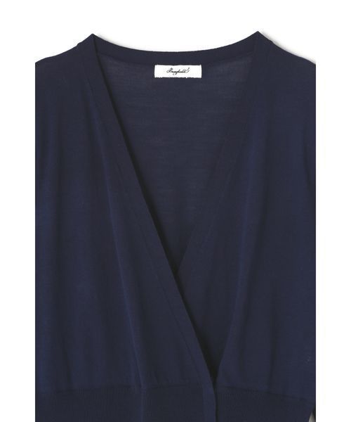 エルマフロディット ロング カーディガン Hermaphrodite（エルマフロディット）の「Hermaphrodite 異素材ロング