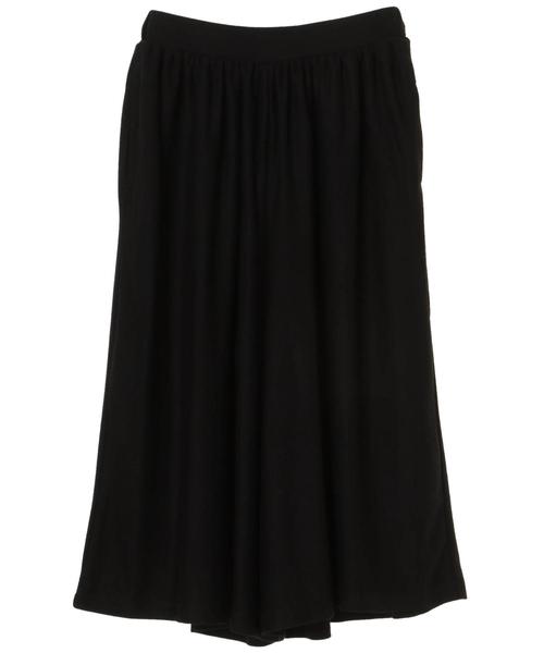 AMERICAN HOLIC（アメリカンホリック）の「・ツイルカットギャザーガウチョパンツ（その他パンツ・レディース・ブラック/ベージュ/ネイビー/カーキ/モカ/キャメル・FREE）」の7枚目の写真