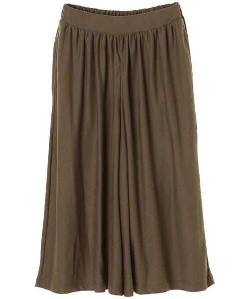 AMERICAN HOLIC（アメリカンホリック）の「・ツイルカットギャザーガウチョパンツ（その他パンツ・レディース・ブラック/ベージュ/ネイビー/カーキ/モカ/キャメル・FREE）」の11枚目の写真