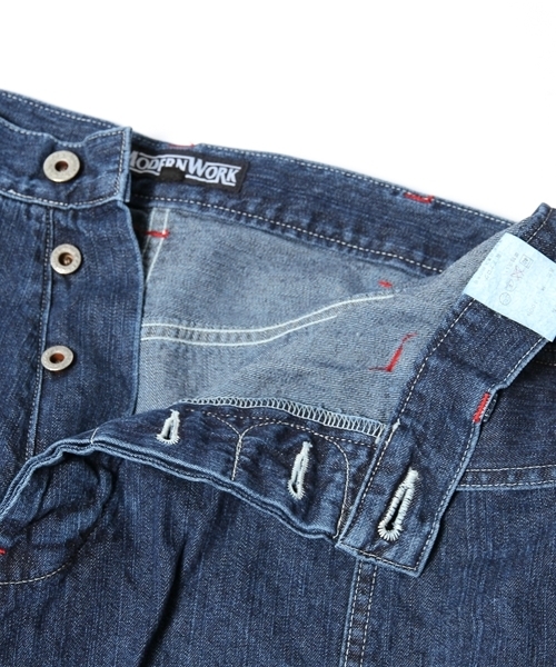 BEAMS BOY(ビームスボーイ)の「MODERN WORK / ワークカーゴパンツ(カーゴパンツ・レディース・インディゴブルー・ONE SIZE)」の8枚目の写真