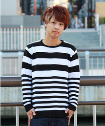 WEGO | WEGO/ボーダーニット(ニット/セーター)