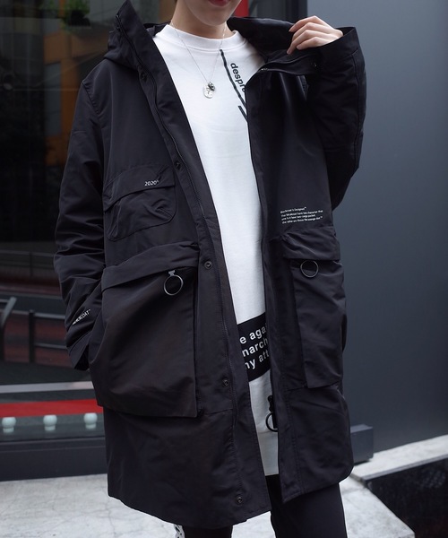 rovtski（ロフトスキー）の「【ビッグシルエット】LEESMA　WORKMAN JKT（マウンテンパーカー・レディース・ブラック/ベージュ・FREE）」の20枚目の写真