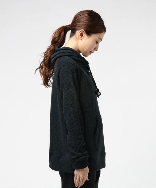 THE MORNING AFTER（ザ モーニング アフター）の「スラブビッグパイル プルパーカー（パーカー・レディース・オフホワイト/ネイビー/杢グレー/ブラック・FREE）」の6枚目の写真