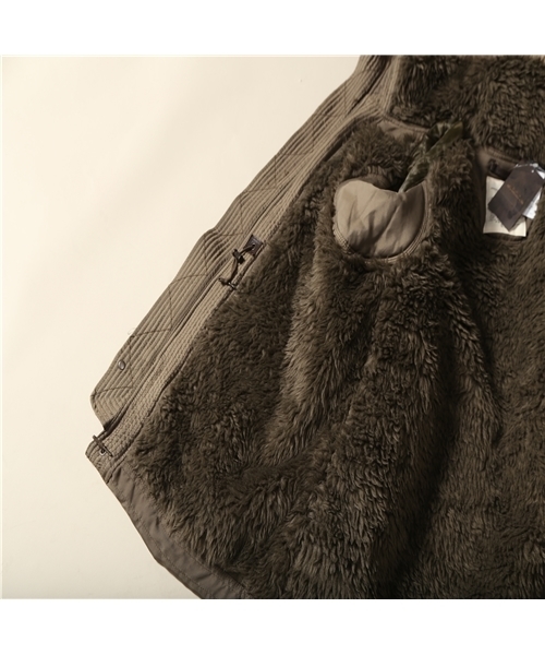 goa（ゴア）の「ラクーンファー付オリジナルshell N-3B（ナイロンジャケット・レディース・ブラック/モカ/カーキ・FREE）」の17枚目の写真