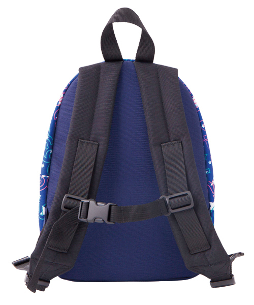 X-girl Stages（エックスガールステージス）の「“LOGO & STAR” BACK PACK （S）（バックパック/リュック・キッズ・ピンク/ブルー・SMALL）」の5枚目の写真