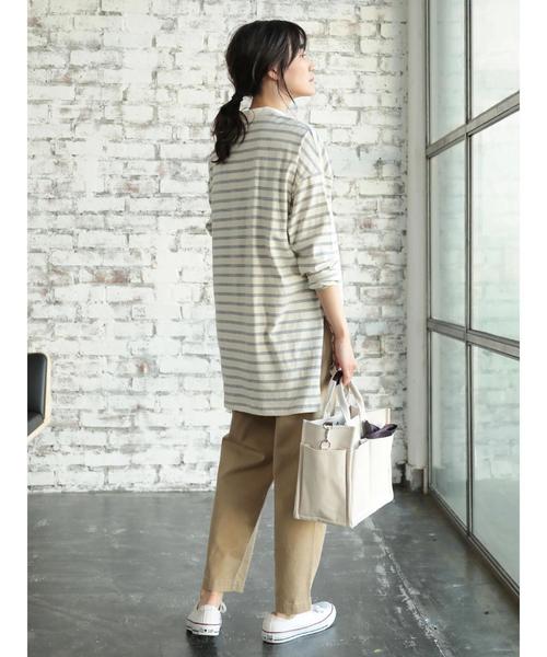 AMERICAN HOLIC(アメリカンホリック)の「綿ツイルグルカテーパードパンツ(その他パンツ・レディース・アイボリー/ベージュ/ネイビー・M/L)」の13枚目の写真