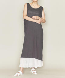 ASTRAET | ASTRAET（アストラット）テレコ ロング タンクトップ(タンクトップ)