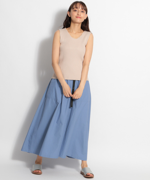 niko and...（ニコアンド）の「ホズホズニットタンク（ニット/セーター・レディース・アイボリー/ブラック/ボルドー/キャメル/ライトグリーン/ライトブラウン/ナチュラル・LARGE/MEDIUM）」の22枚目の写真