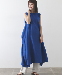 Honnete | Honnete　Boat Neck Op with Belt(ワンピース)