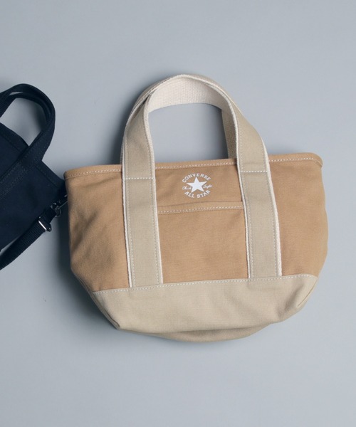 CONVERSE（コンバース）の「【CONVERSE/コンバース】canvasS tote/キャンバスSトートバッグ（トートバッグ・メンズ・ベージュ/オフホワイト/ブラック系その他/ネイビー/ブラック/グレー/ダークベージュ/ベージュ系その他/ブルー系その他/カーキ/ブラック系その他2/グリーン/ライトブラウン/アイボリー/レッド系その他/ブルー/ブラック系その他3/グリーン系その他/その他11/ワインレッド・FREE）」の9枚目の写真